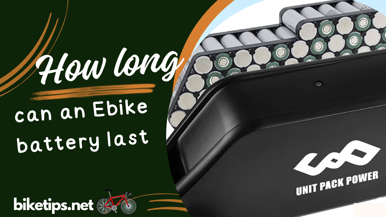 How long can an Ebike battery last?